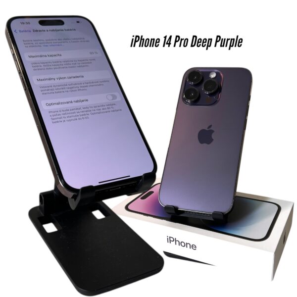 IPHONE 14 PRO DEEP PURPLE 128GB ZÁRUKA 1 ROK