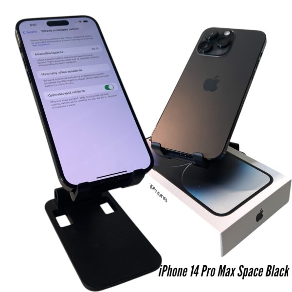 IPHONE 14 PRO MAX SPACE BLACK 128GB ZÁRUKA 1 ROK
