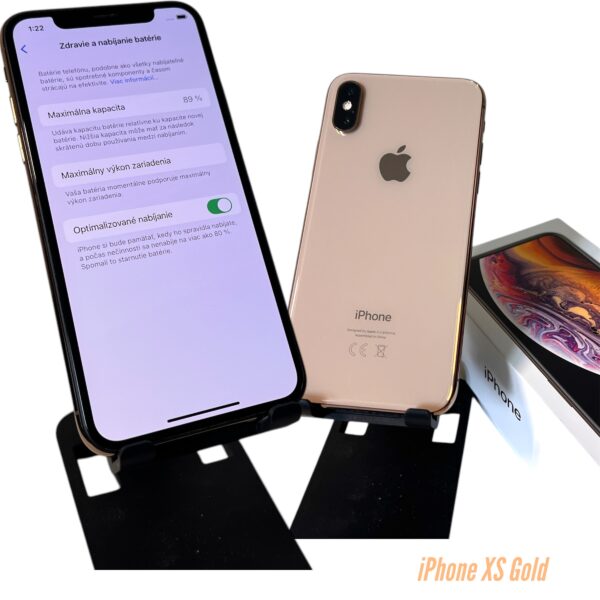 IPHONE XS GOLD 64GB ZÁRUKA 1 ROK
