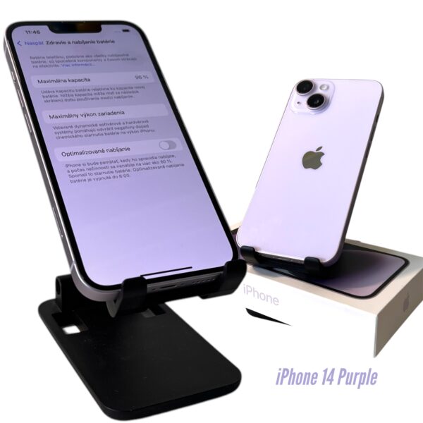 IPHONE 14 PURPLE 128GB ZÁRUKA 1 ROK